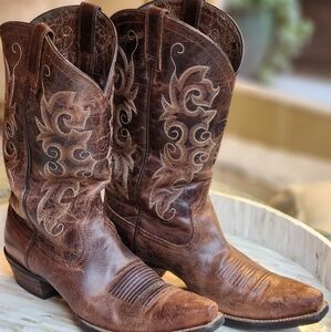 Ariat Alabama Snip Toe Cowgirl Boots 7.5B